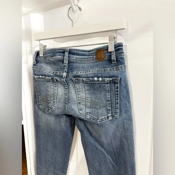 1124 Buckle | BKE Stella Bootcut Jeans 25L (27x33) Western Cowgirl Stretch Cute
