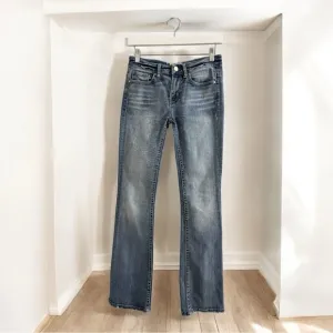 1124 Buckle | BKE Stella Bootcut Jeans 25L (27x33) Western Cowgirl Stretch Cute