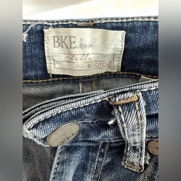 1124 Buckle | BKE Stella Bootcut Jeans 25L (27x33) Western Cowgirl Stretch Cute