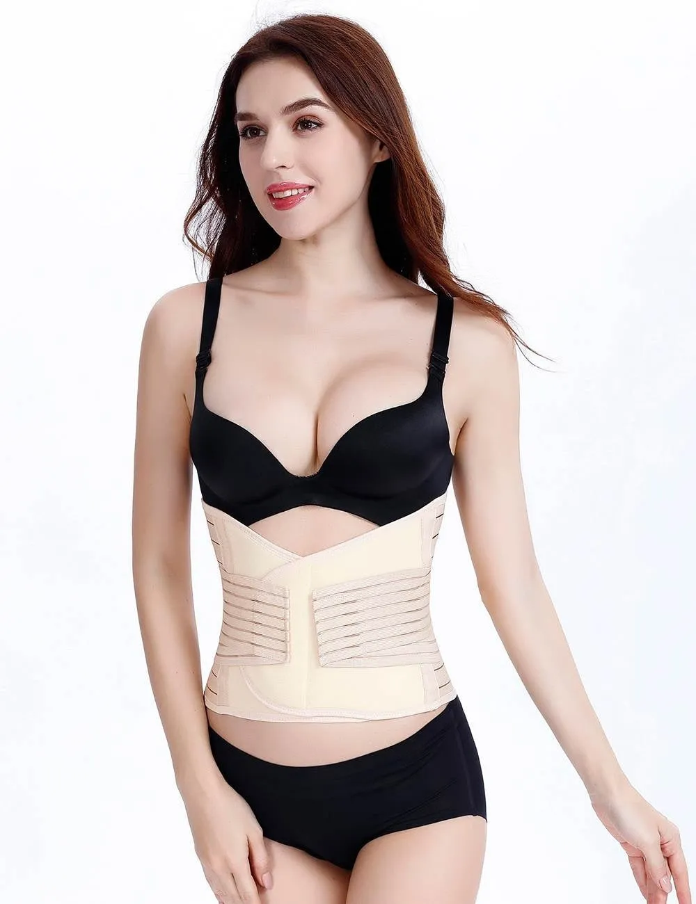 2 Plastic Bones Sports Waistband Body Restraint Body Shaping Belt