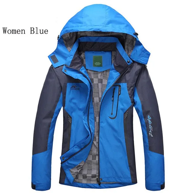 2018 Spring Autumn Winter Women Jacket Single thick outwear Jackets Hooded Wind waterproof Female Coat parkas Clothing