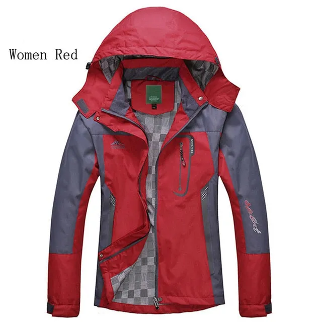 2018 Spring Autumn Winter Women Jacket Single thick outwear Jackets Hooded Wind waterproof Female Coat parkas Clothing