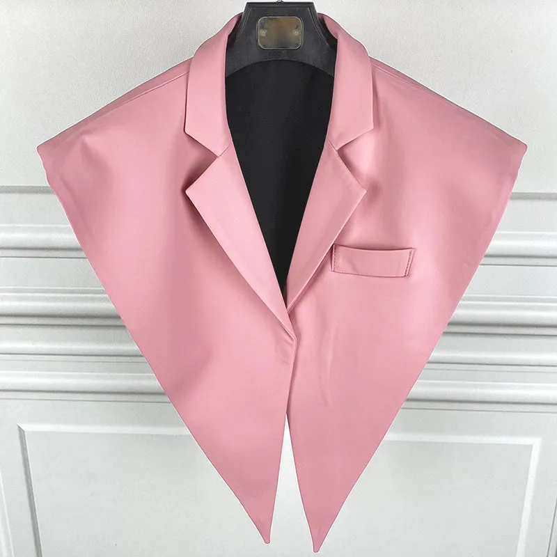 2022 New Spring Autumn Genuine Sheepskin Leather Shawls Women's Real Leather Jacket S3876