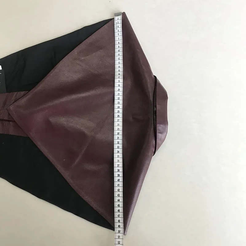 2022 New Spring Autumn Genuine Sheepskin Leather Shawls Women's Real Leather Jacket S3876