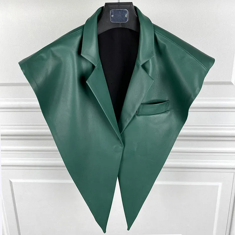 2022 New Spring Autumn Genuine Sheepskin Leather Shawls Women's Real Leather Jacket S3876