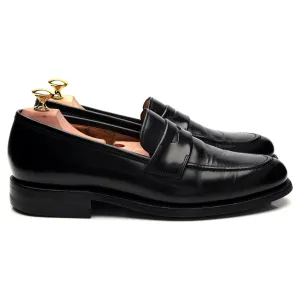 '211B' Black Leather Loafers UK 7.5 F
