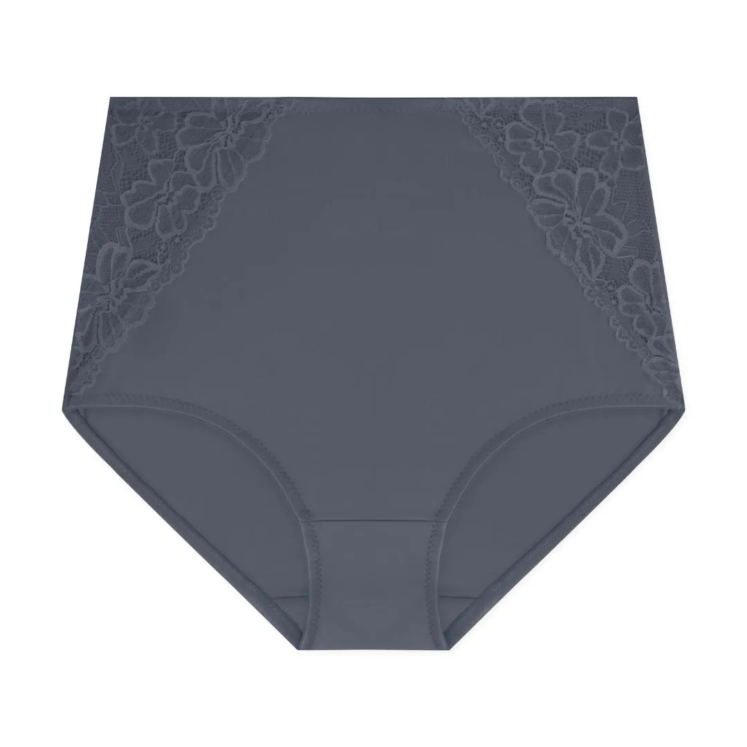 3 Pack Shaping Lace Accented Briefs