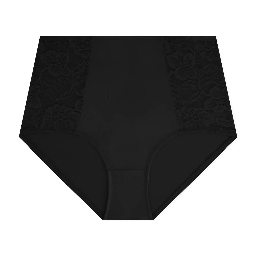 3 Pack Shaping Lace Accented Briefs