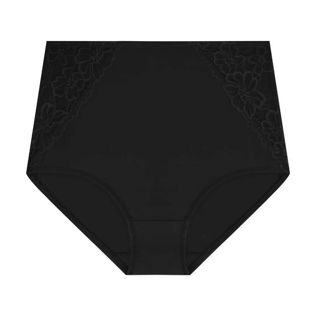 3 Pack Shaping Lace Accented Briefs