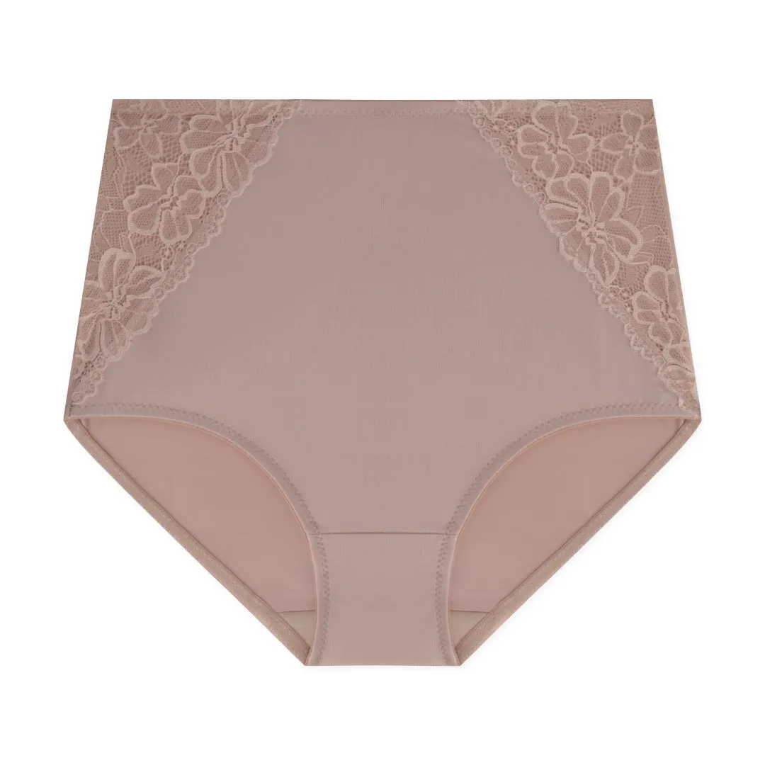 3 Pack Shaping Lace Accented Briefs
