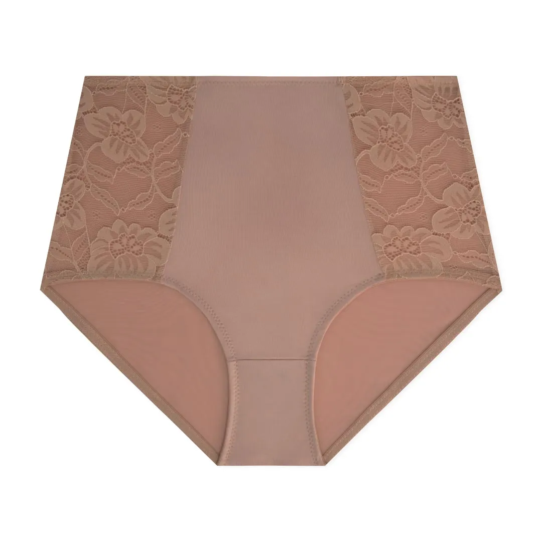 3 Pack Shaping Lace Accented Briefs