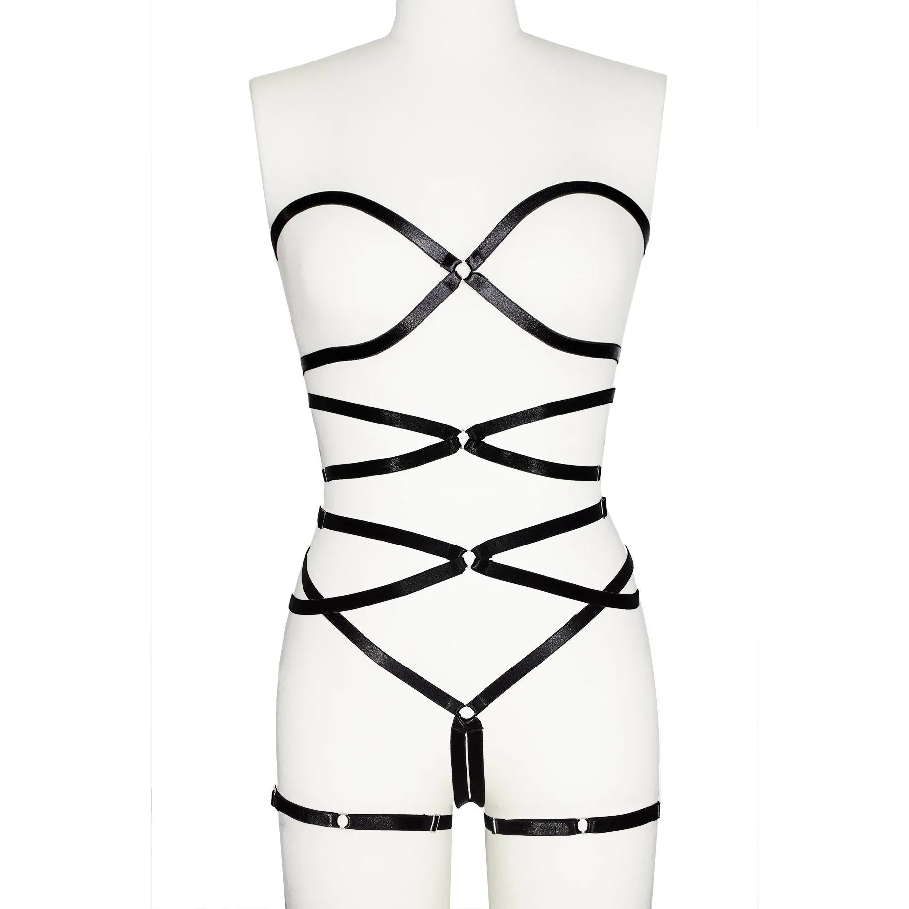 3 Piece Body Garter Set