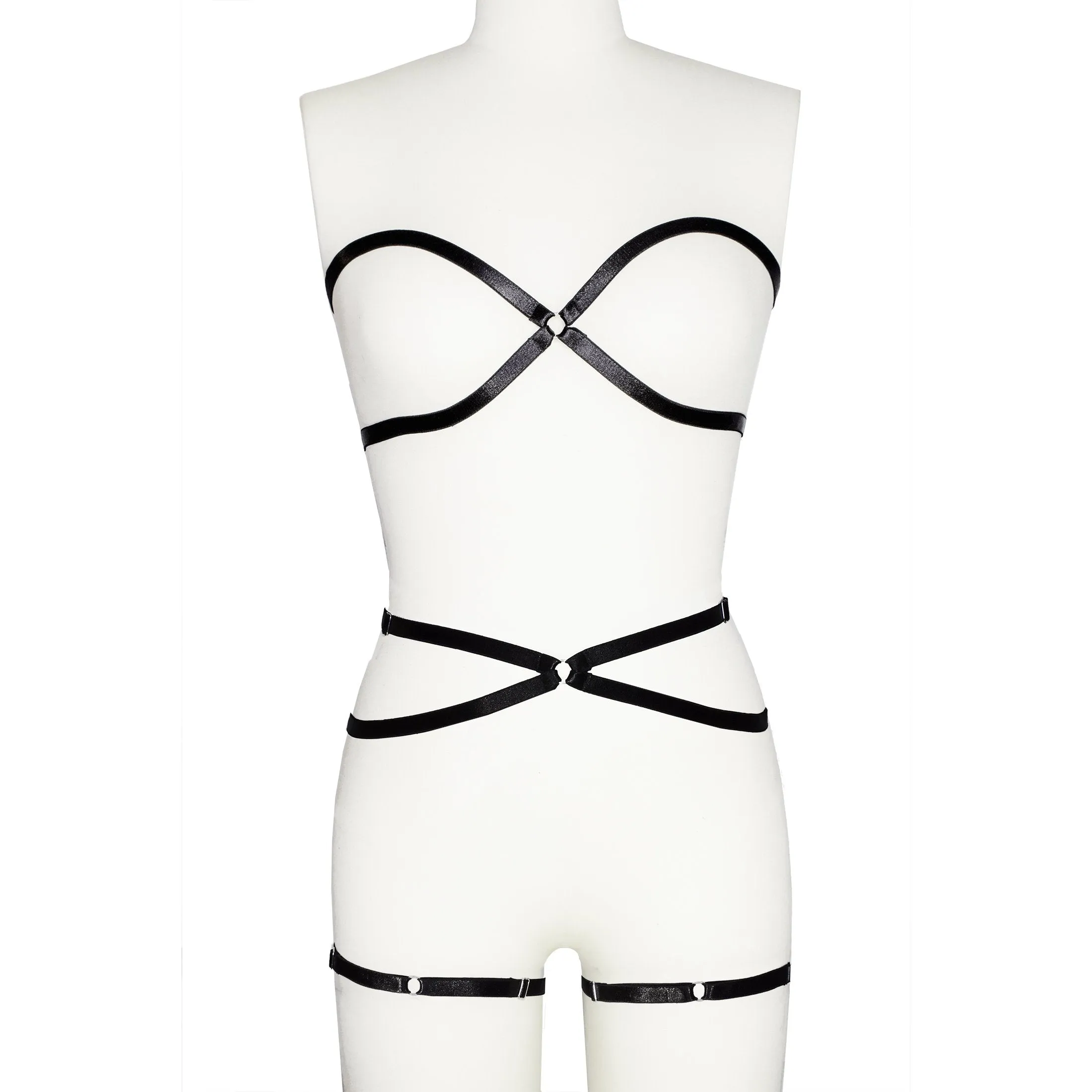 3 Piece Body Garter Set