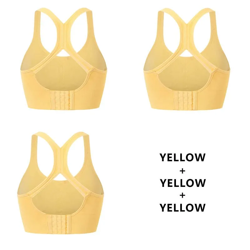3 Pieces Bras For Underwear Lingerie Add Pad Bra Seamless Push Up Bralette Brassiere Wireless Sports