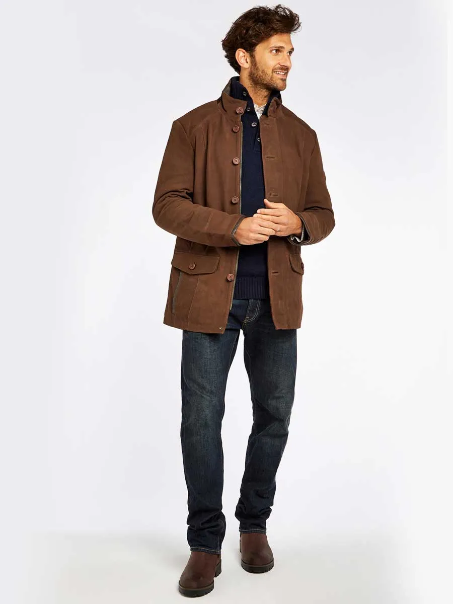 30% OFF DUBARRY Moore Leather Jacket - Mens - Walnut - Size: MEDIUM
