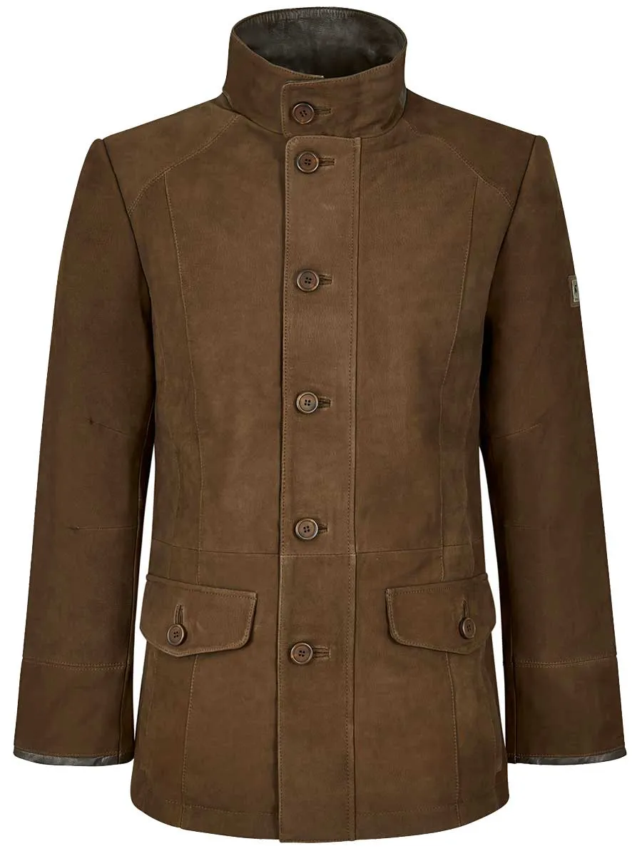 30% OFF DUBARRY Moore Leather Jacket - Mens - Walnut - Size: MEDIUM