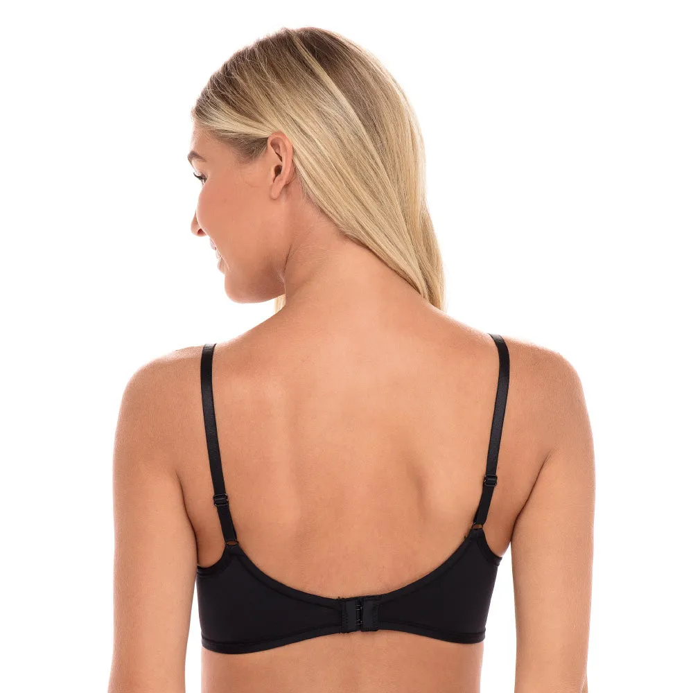 4 Pack Soft Foam Wireless T-Shirt Bra