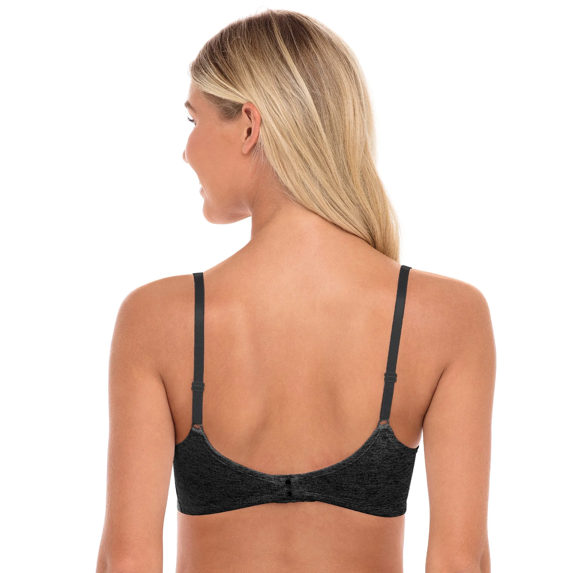 4 Pack Soft Foam Wireless T-Shirt Bra