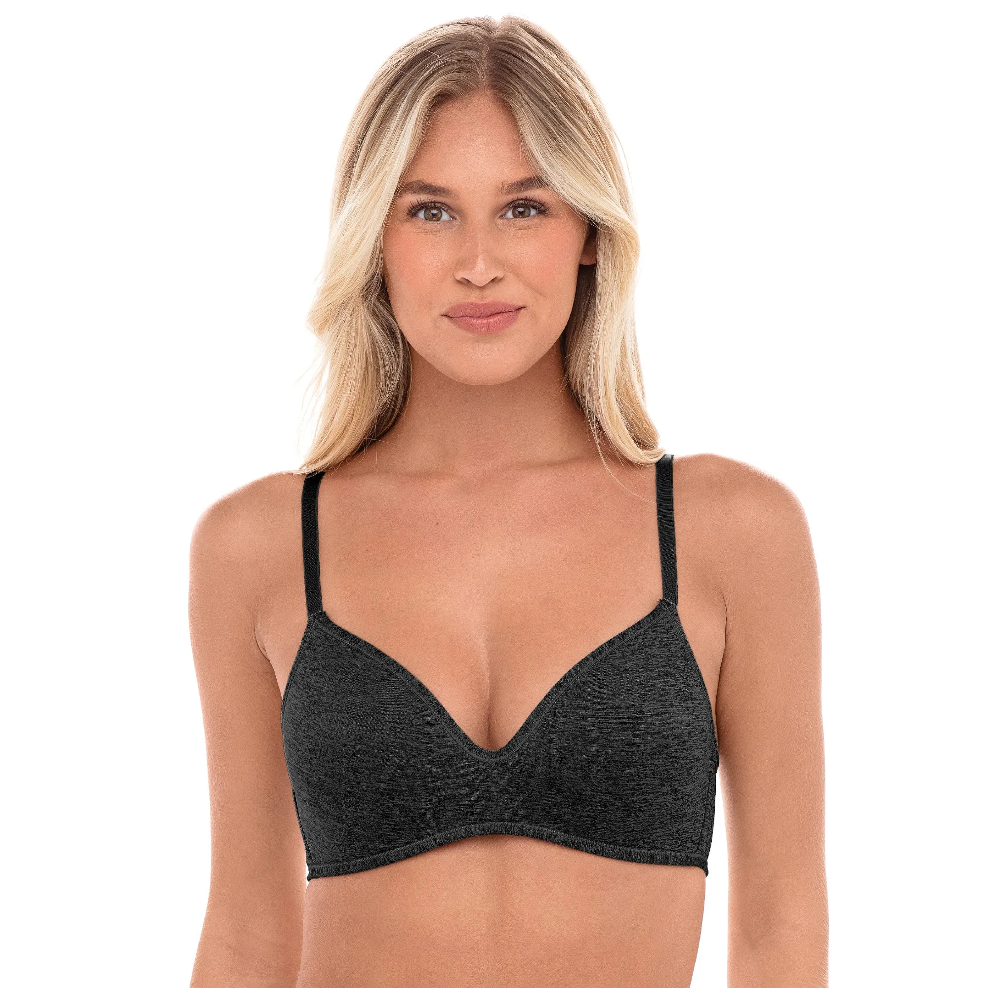 4 Pack Soft Foam Wireless T-Shirt Bra