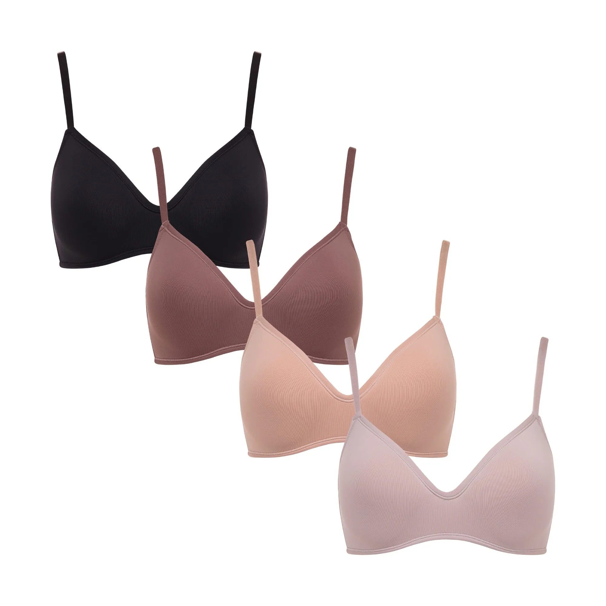 4 Pack Wireless Bra T-Shirt Bra