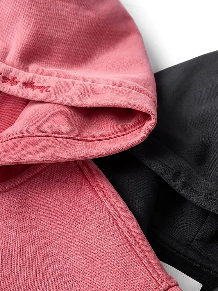 470gsm Washed Vintage Zip Up Hoodies