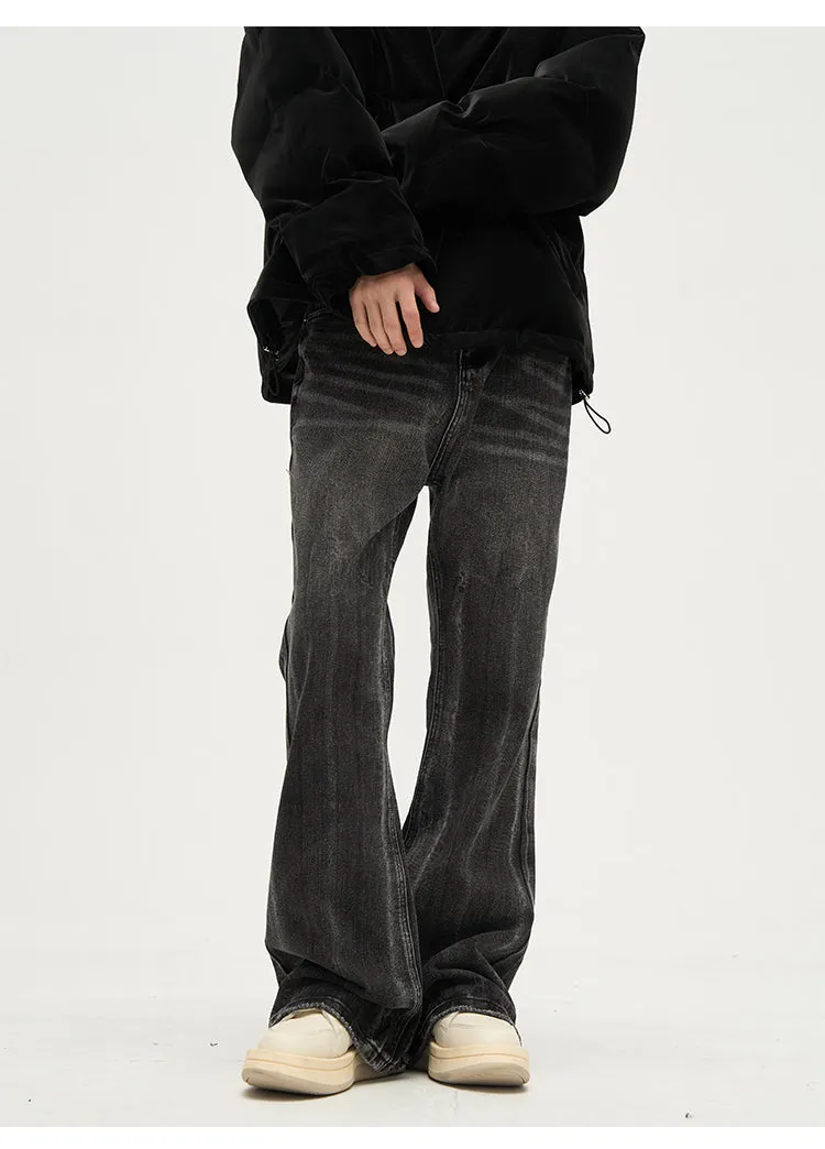 90's Destroyed Hem Distressed Jeans