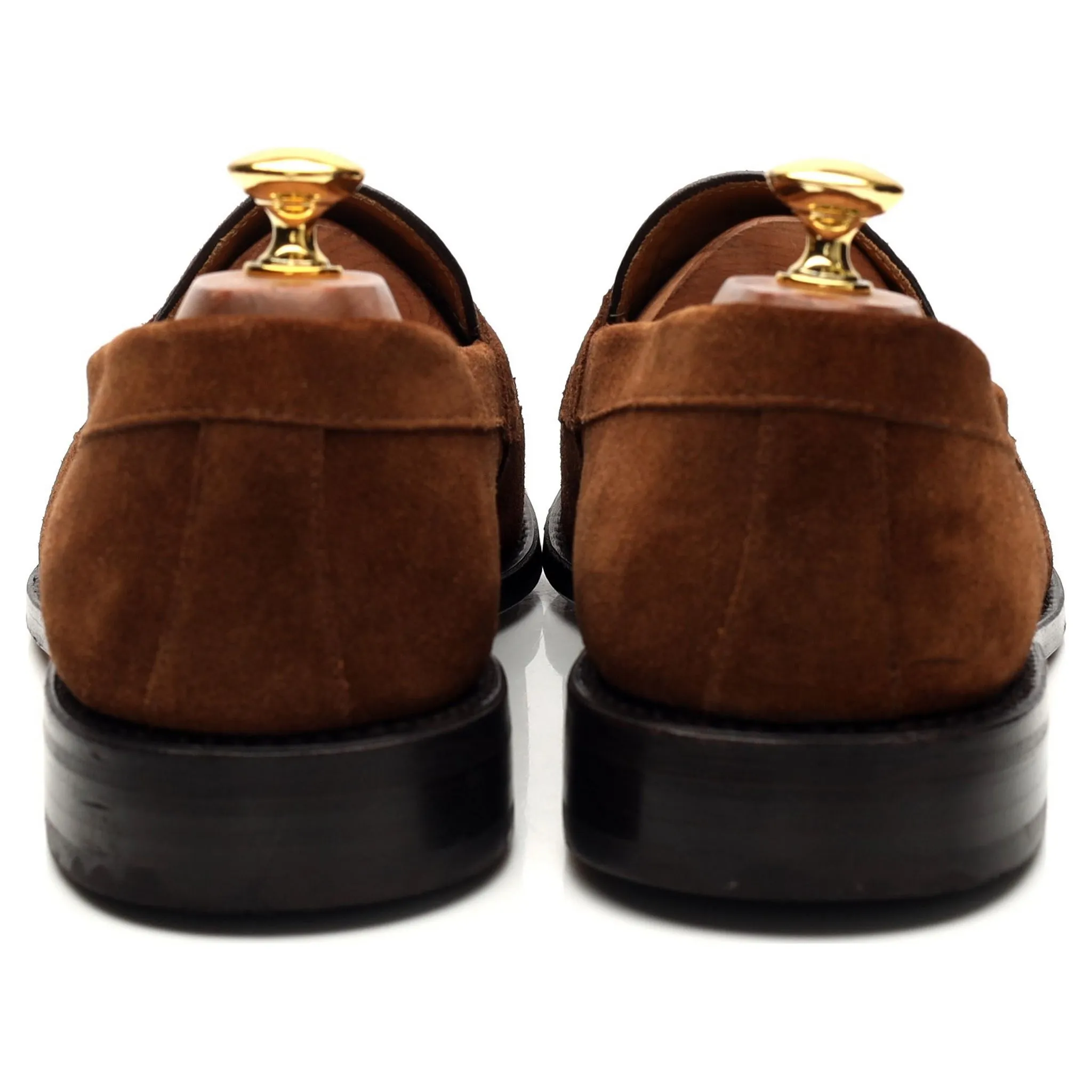 '9628' Snuff Brown Suede Loafers UK 10 EU 44