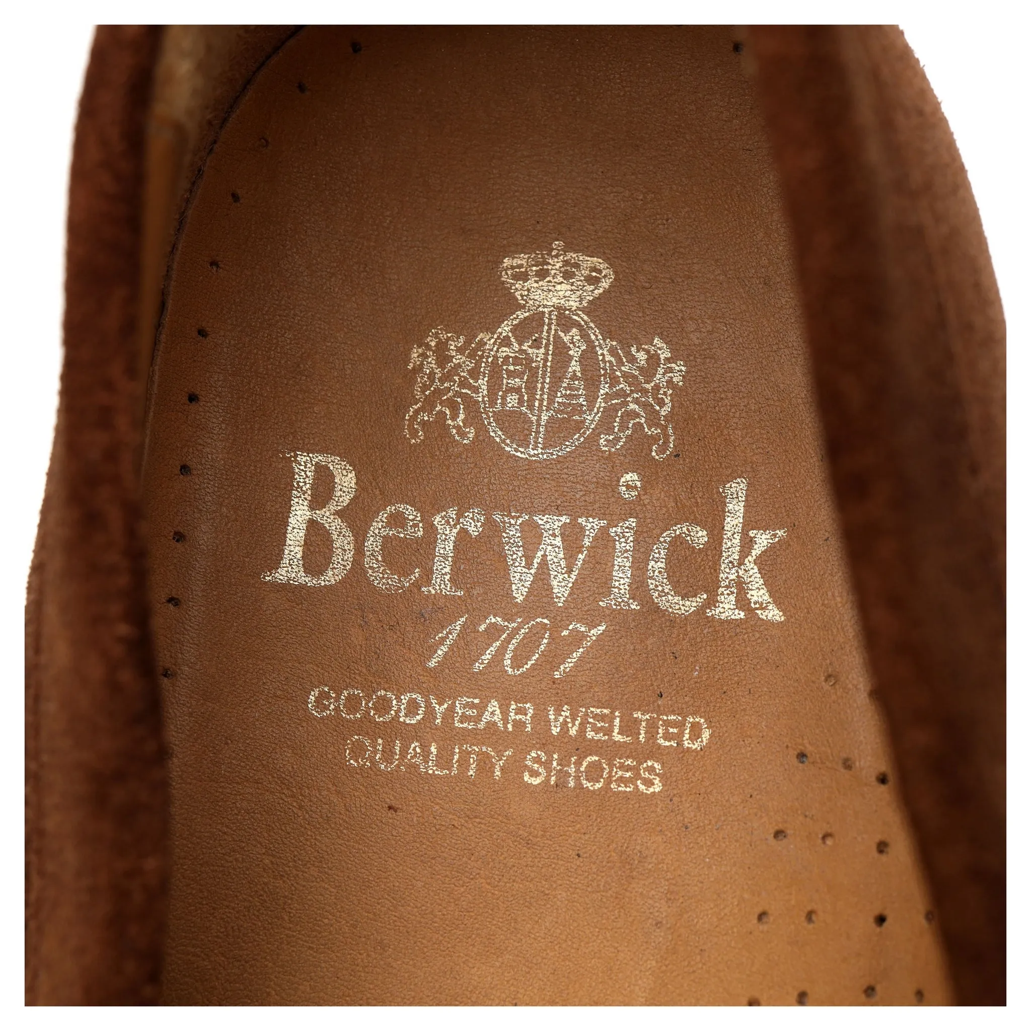 '9628' Snuff Brown Suede Loafers UK 10 EU 44