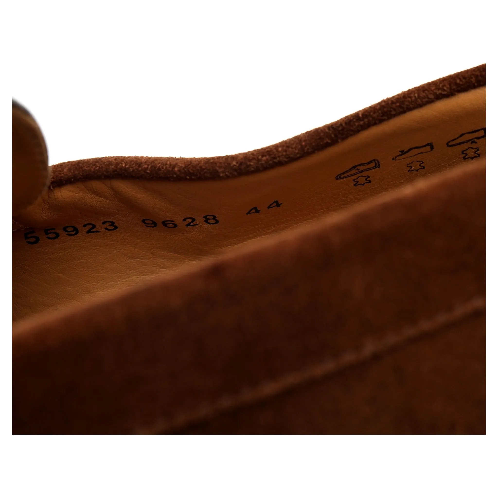 '9628' Snuff Brown Suede Loafers UK 10 EU 44