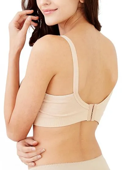 98811F (Nude) Responsive Antibacterial Seamless Maternity Nursing Bra