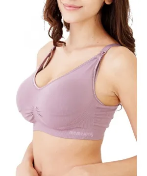 98811P (Taro) Responsive Antibacterial Seamless Maternity & Nursing Bra