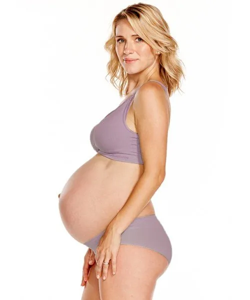 98811P (Taro) Responsive Antibacterial Seamless Maternity & Nursing Bra