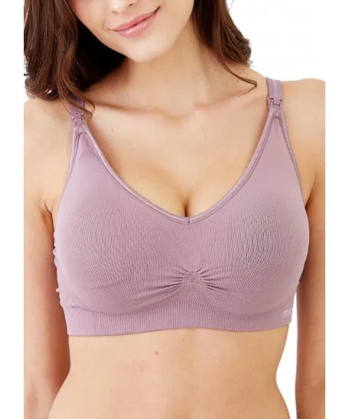 98811P (Taro) Responsive Antibacterial Seamless Maternity & Nursing Bra