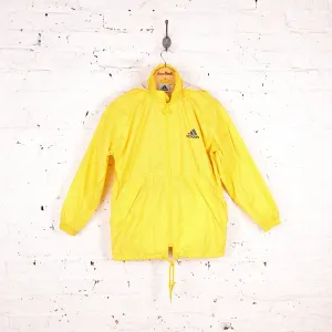Adidas 90s Rain Jacket Cagoule - Yellow - XS