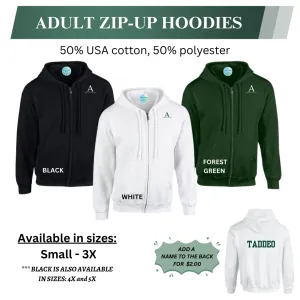 AGAPE Adult Zip-Up Hoodies