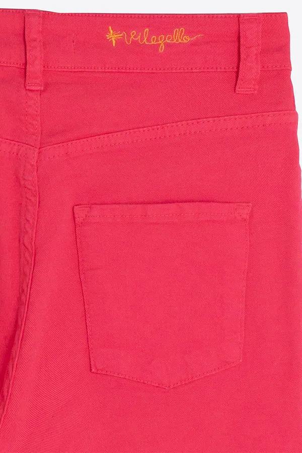 ALINA CORAL HIGH WAIST BOOTCUT JEANS