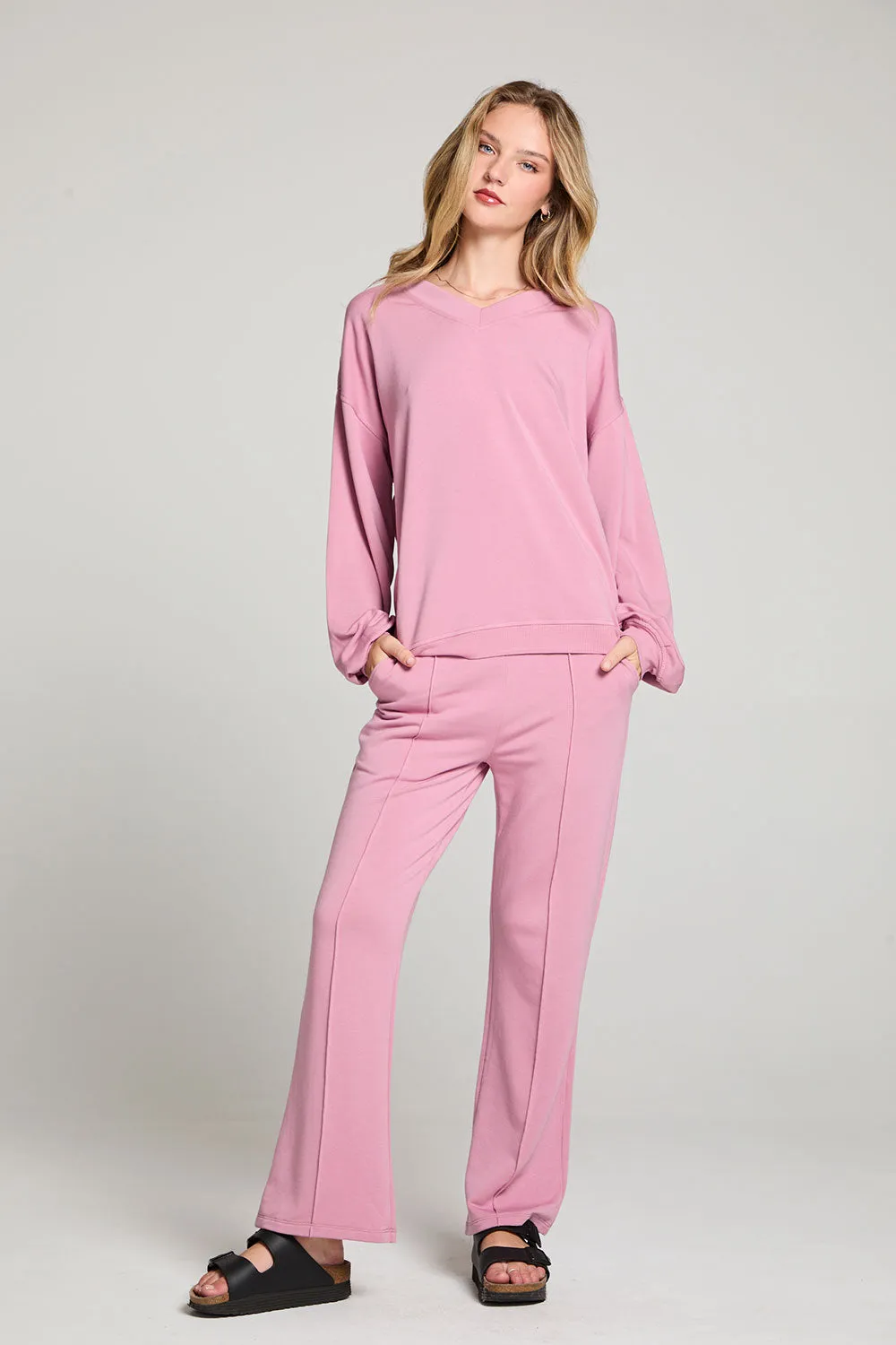 Amarillo Ballet Slipper Pink Trousers