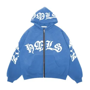 Anarchy Zip Up