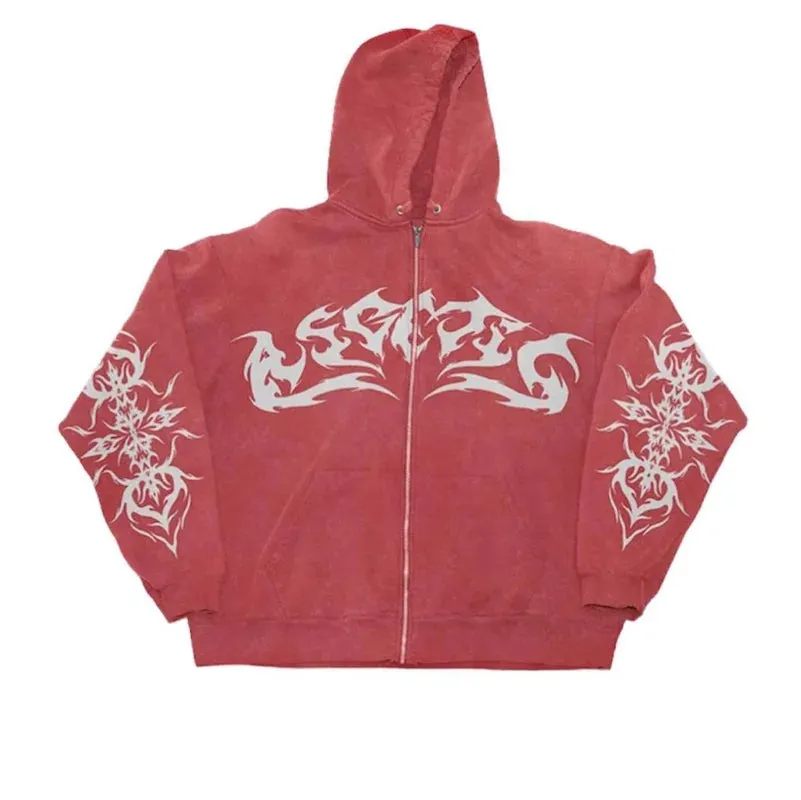 Anarchy Zip Up