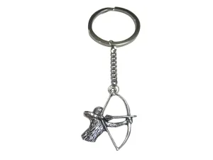 Archery Archer Pendant Keychain