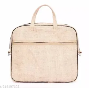 Artisan-Crafted Jute Laptop Bag: A Blend of Style and Sustainability
