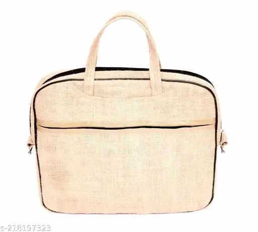 Artisan-Crafted Jute Laptop Bag: A Blend of Style and Sustainability