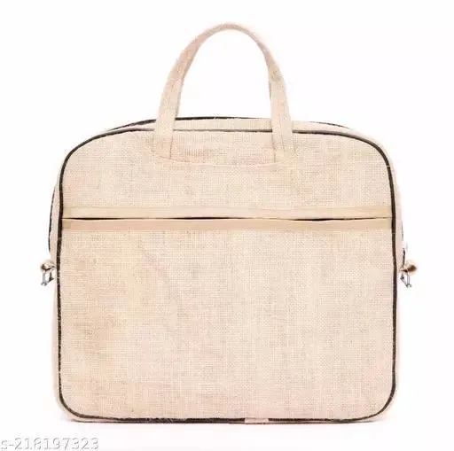 Artisan-Crafted Jute Laptop Bag: A Blend of Style and Sustainability