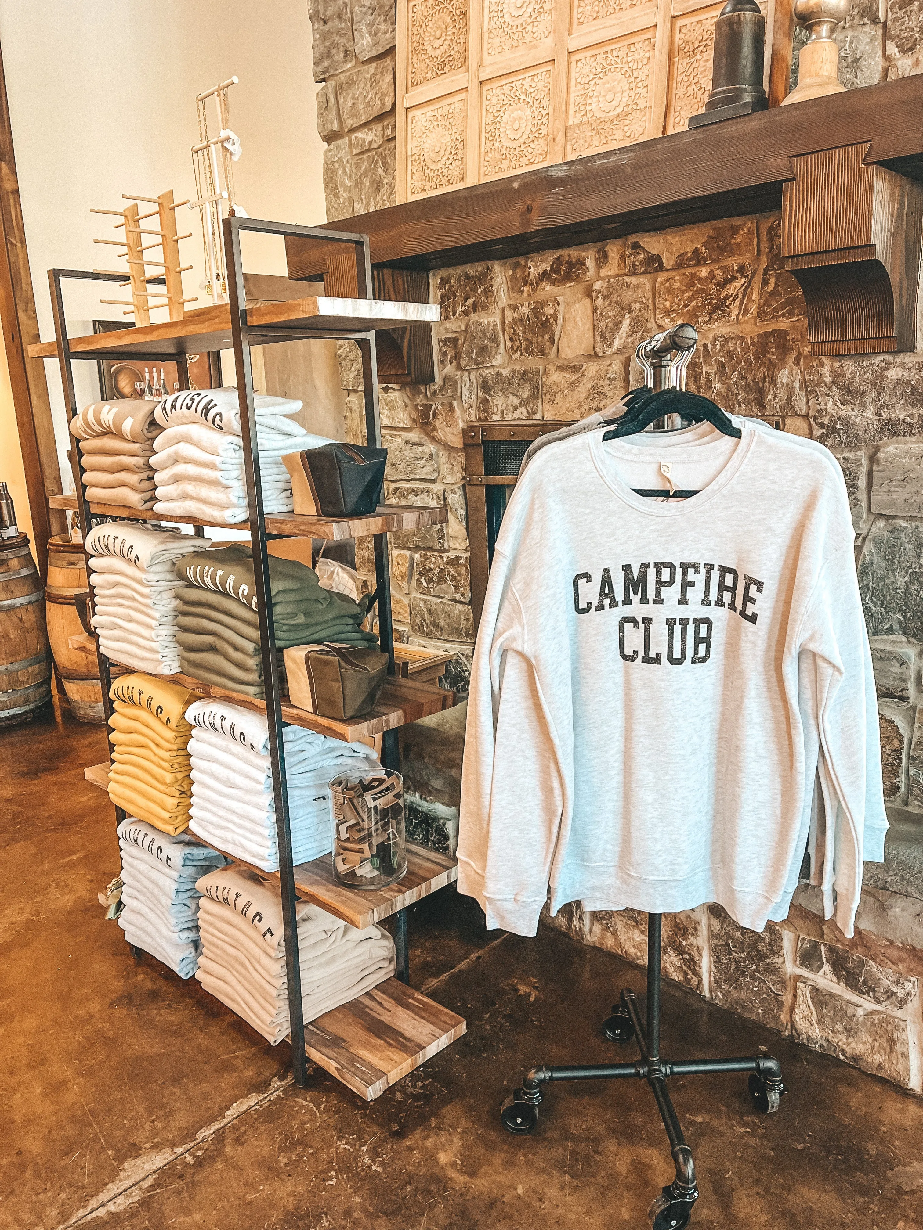 Ash Campfire Club Sweatshirt