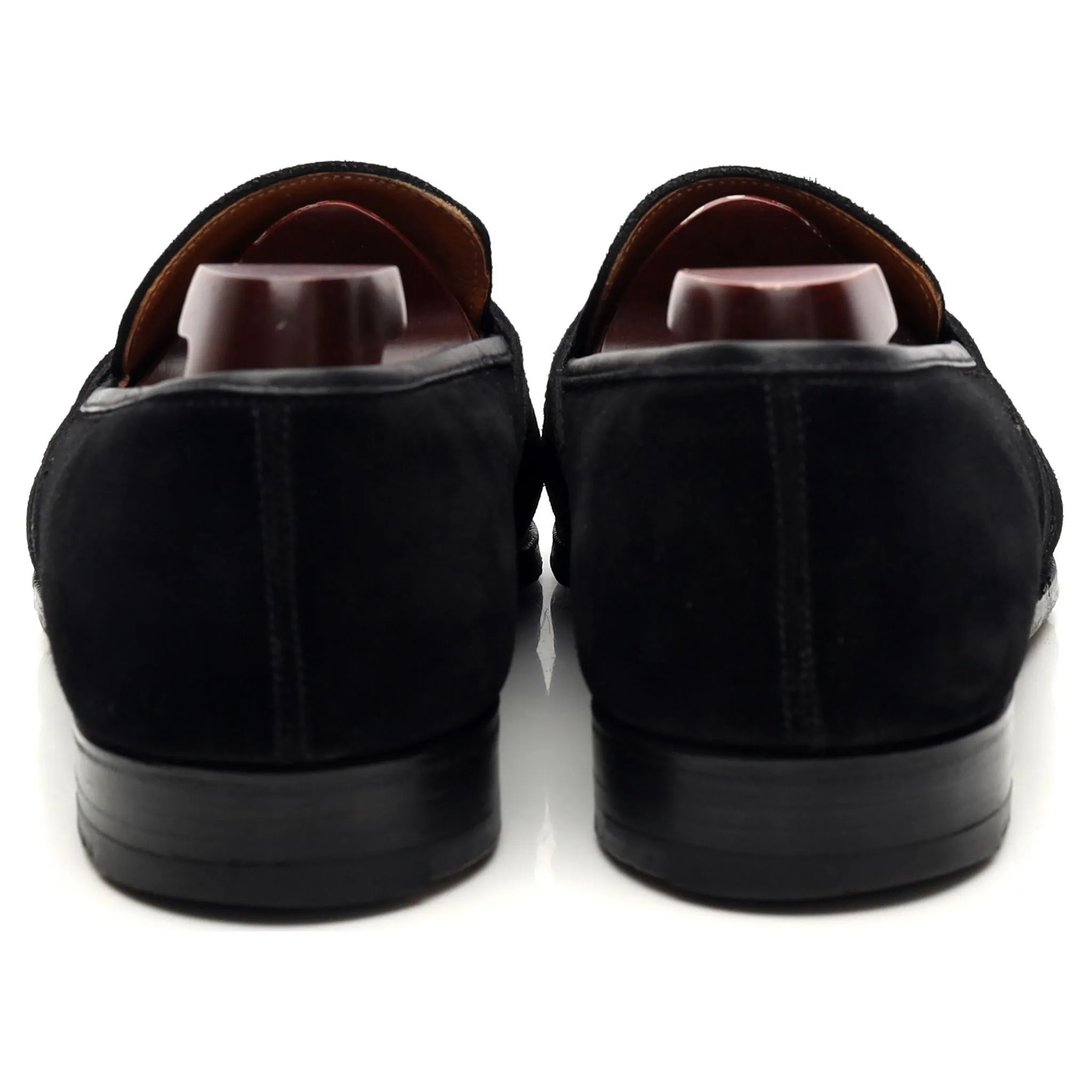 'Aston' Black Suede Loafers UK 7.5 E