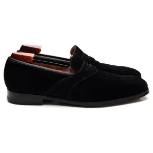 'Aston' Black Suede Loafers UK 7.5 E