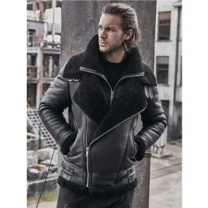 B3 Shearling Bomber Jacket