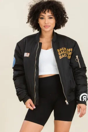 Back Off Bomber Jacket