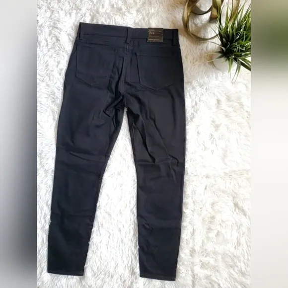 Banana Republic Size 8/29 Mid-Rise SLIMMING Skinny Black Jeans MSRP $109