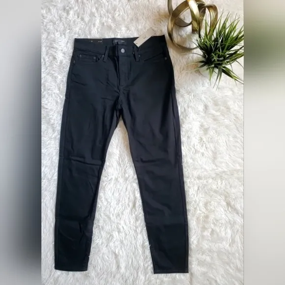Banana Republic Size 8/29 Mid-Rise SLIMMING Skinny Black Jeans MSRP $109